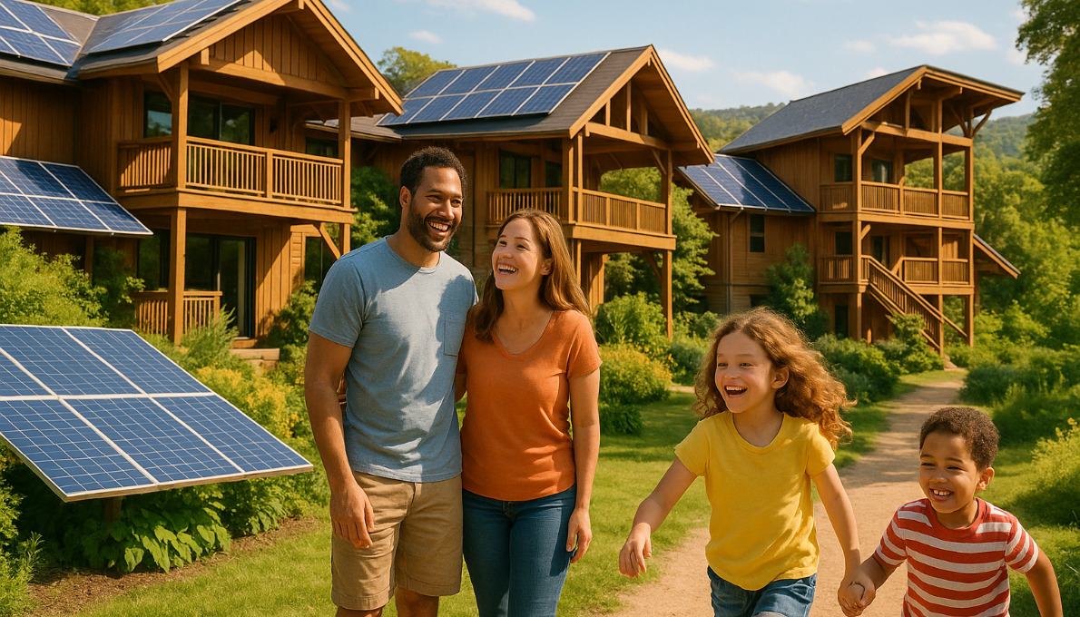 Eco-friendly family resorts