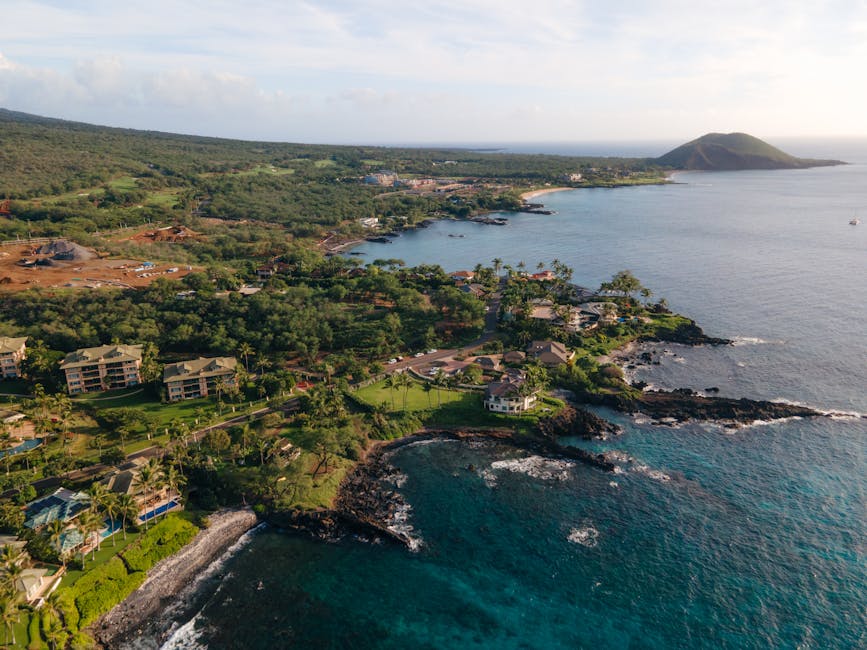 Eco-friendly island resorts