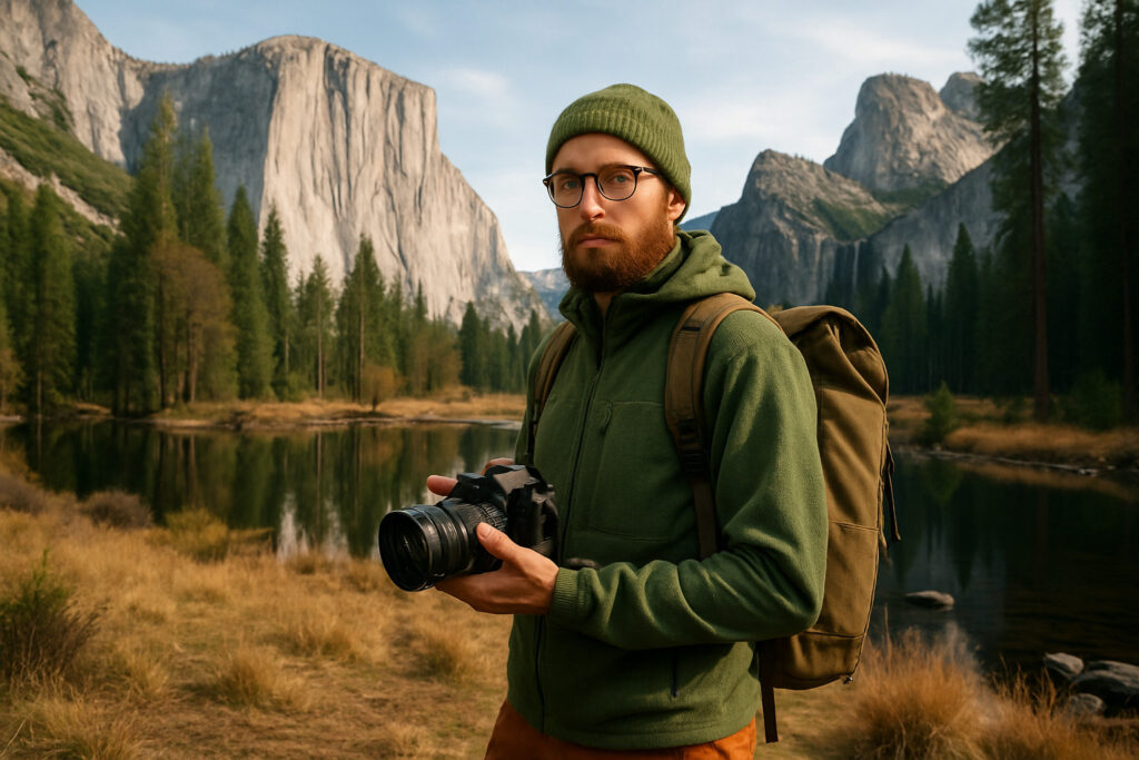 Green travel photography
