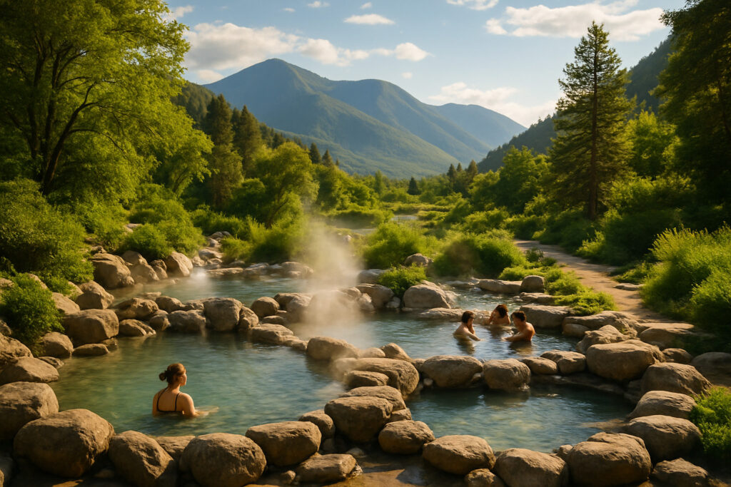 natural hot springs resorts
