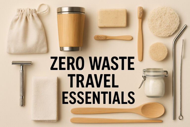 Zero waste travel essentials